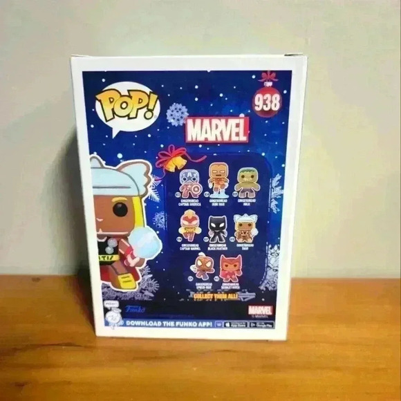 Funko pop marvel Gingerbread Thor 938 - Picture 2 of 6